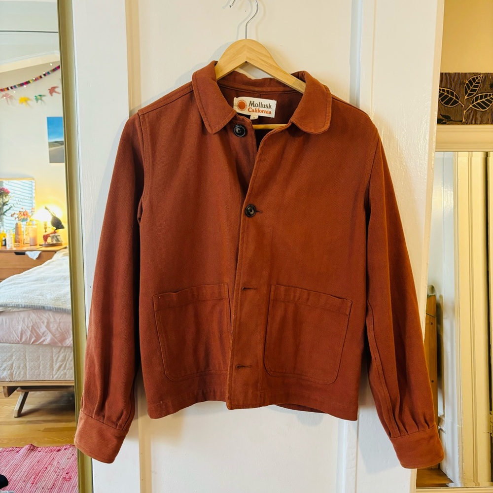 Canvas brown jacket